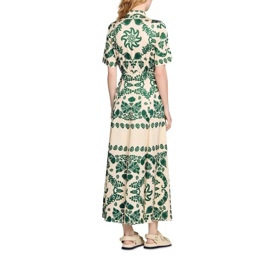 Floral Print Maxi Dress - Picture 3 of 6